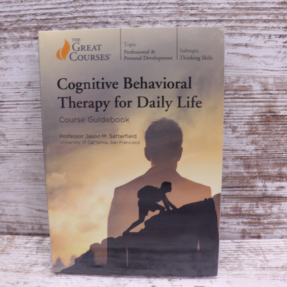 The Great Courses: Cognitive Behavioral Therapy for Daily Life, DVD w/ Guidebook